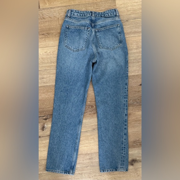 Reformation High Rise Blue Jeans - Picture 4 of 5